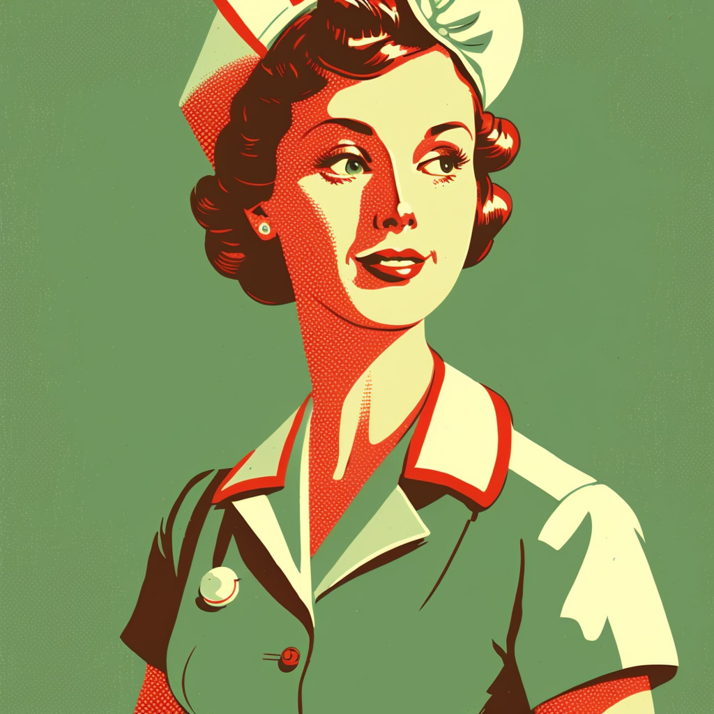 Illustration of nurse