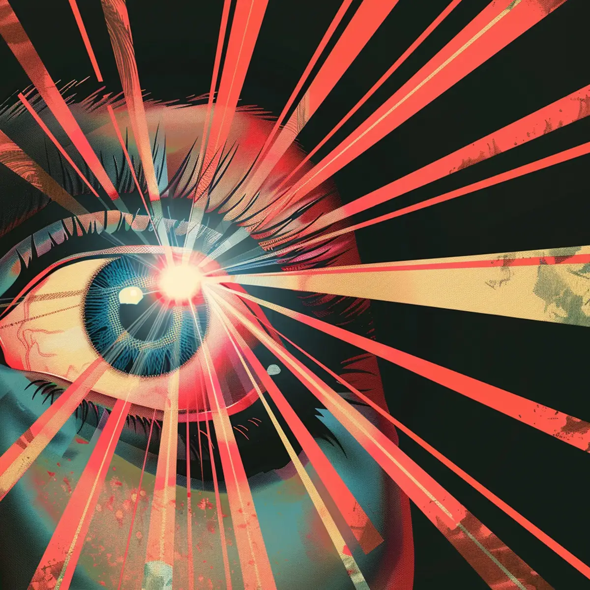 Light bending eye
